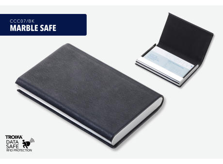 TROIKA Kreditkartenetui MARBLE SAFE Werbeartikel