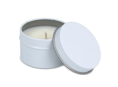 Dhyana-Duftkerze auf Pflanzenbasis in recycelter Dose Werbeartikel