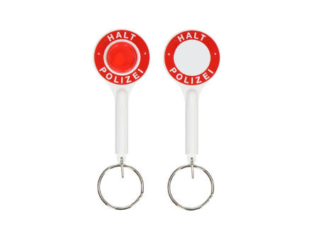 Schlüsselanhänger "Polizeikelle" bedrucken