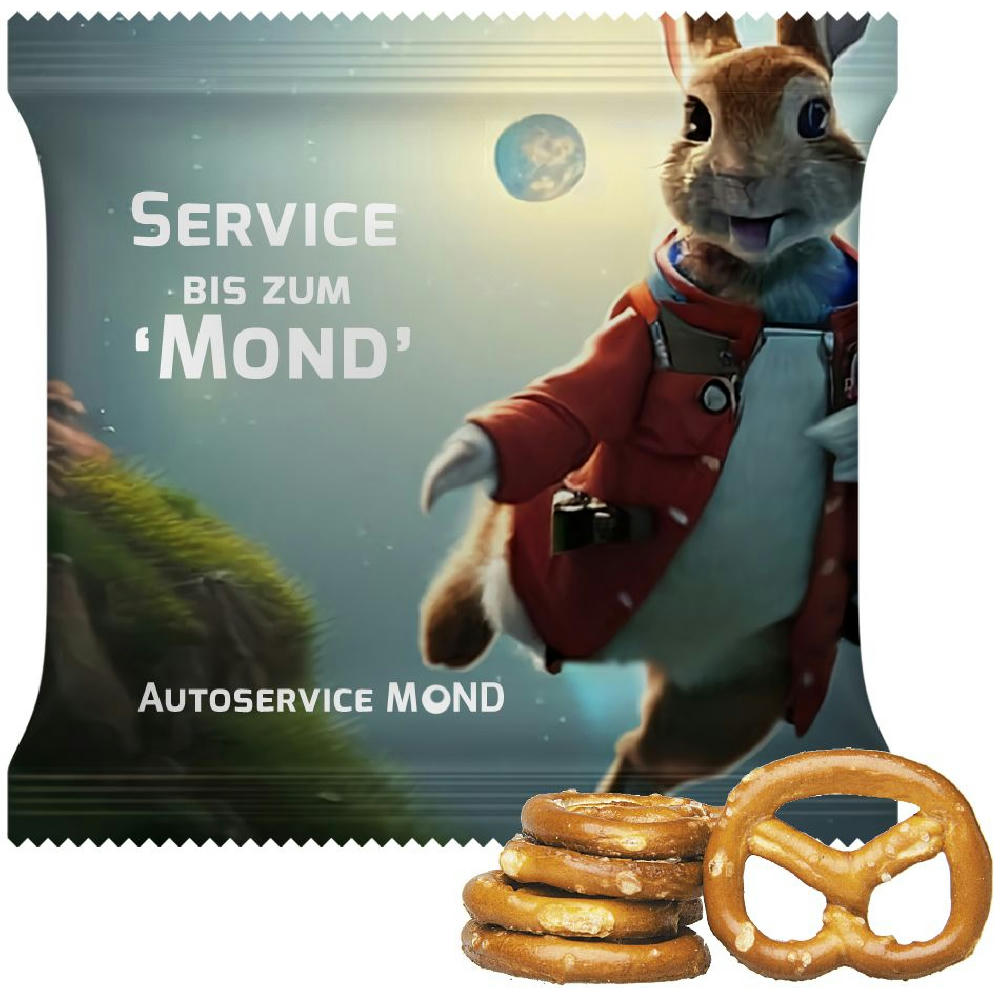 Product image Mini Brezeln Original, ca. 30g, Maxi-XL-Tüte Werbeartikel