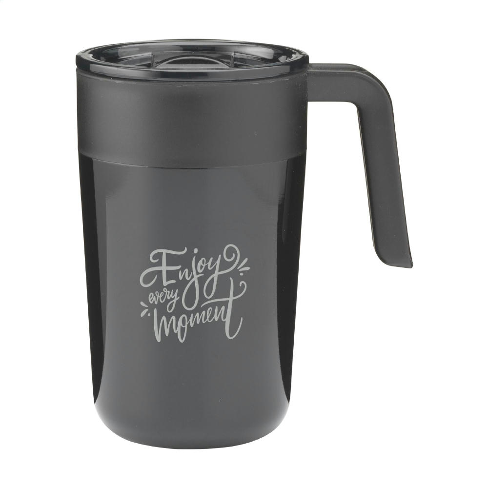 Product image Fika RCS Recycled Steel Cup 400 ml Thermosbecher Werbeartikel