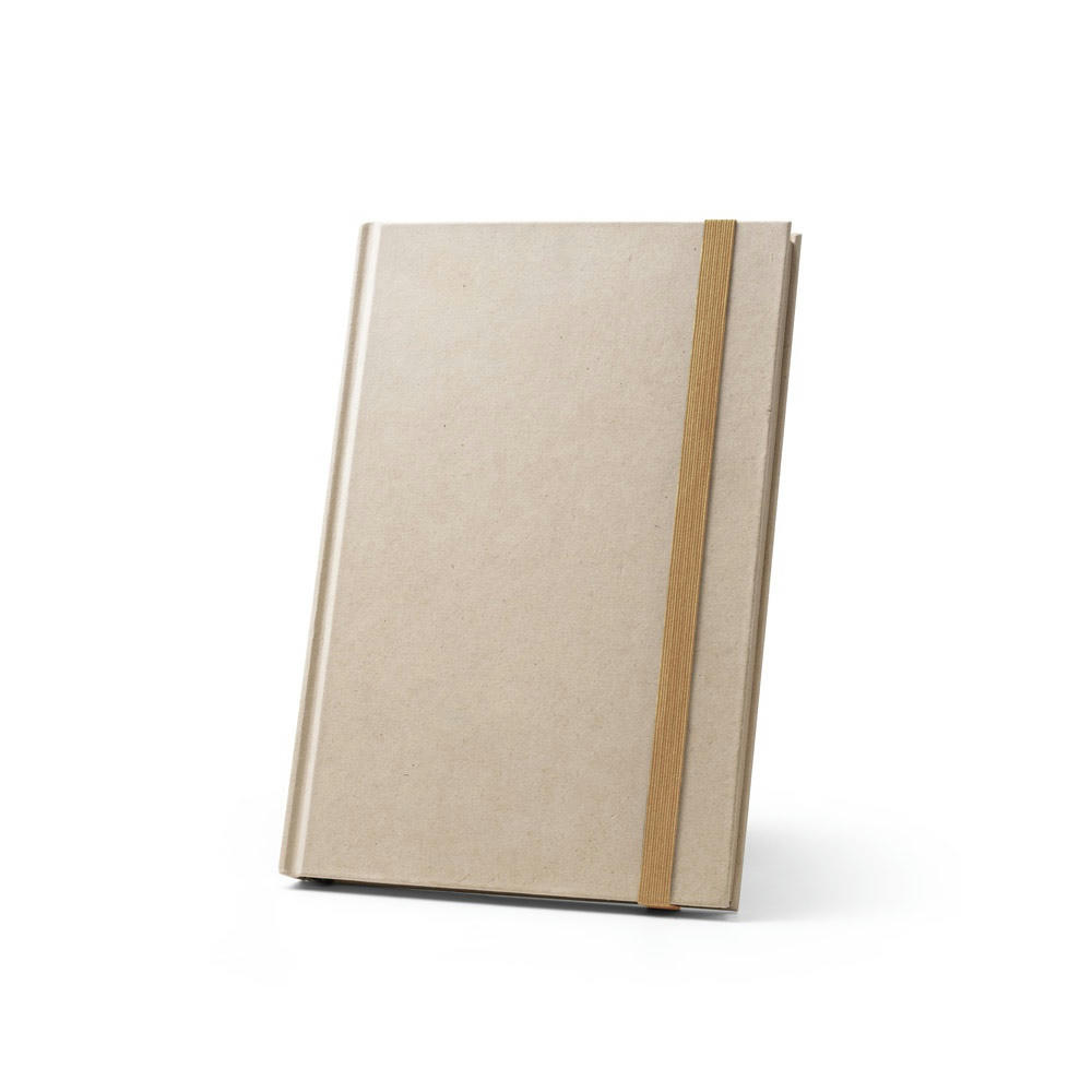 Product image DICKINSON. A5-Notizbuch mit festem Einband, hergestellt aus Zuckerrohrpapier (80 % zuckerrohr) mit linierten Seiten Werbeartikel