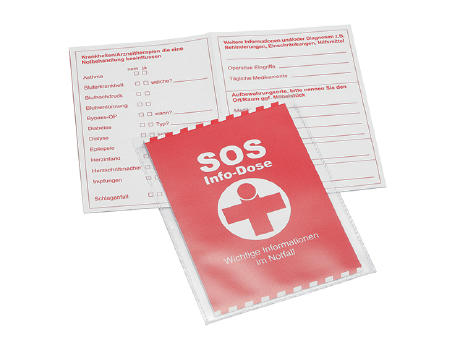 Notfall-Information Werbeartikel