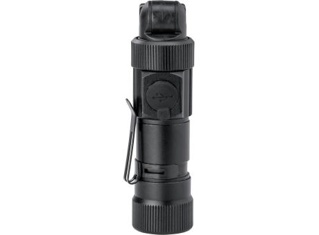 Multifunktions- Arbeitsleuchte mit austauschbarem Akku, Magnet und 5 Lichtmodi Werbeartikel