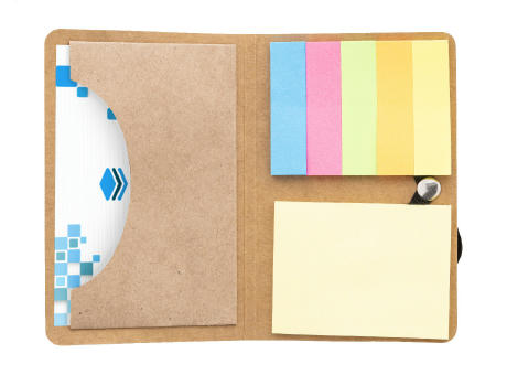 Haftnotizblock mit Kartenfach Cardnot Werbeartikel