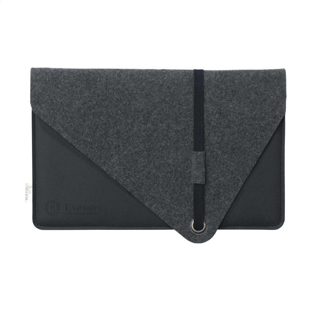 Product image Recycled Felt & Apple Leather Laptop Sleeve 14" Werbeartikel