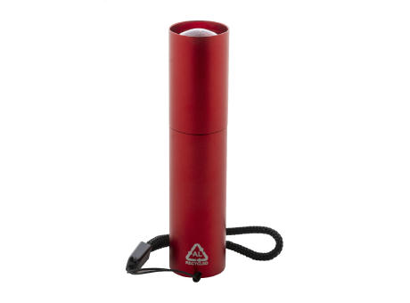 wiederaufladbare Taschenlampe aus recyceltem Aluminium Chargelight Tone Werbeartikel