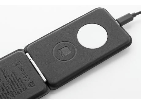 Handyhalter mit kabellosem Ladegerät, RPU LuxCharge Stand Werbeartikel