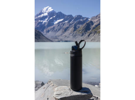 Omni Sip verschließbare Flasche aus RCS-reSteel, 720ml Werbeartikel