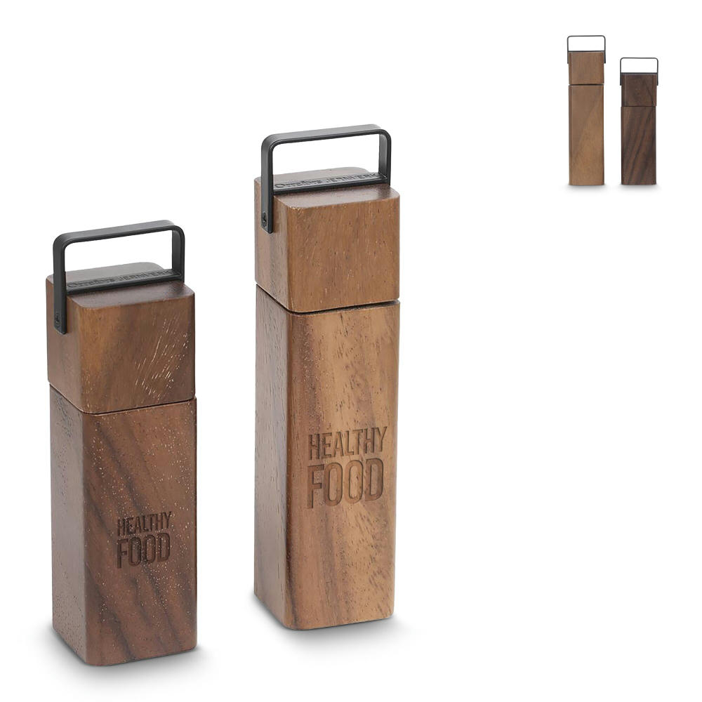 Orrefors Jernverk Salz- und Pfeffermühle BlackSmith Serie Werbeartikel