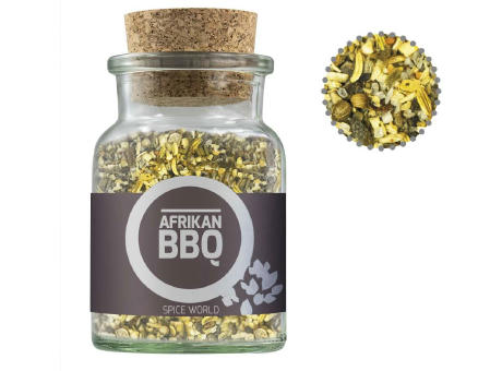 Product image Gewürzmischung African BBQ, ca. 75g, Korkenglas Werbeartikel