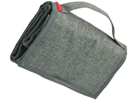 Product image Isotherme & faltbare Bento-Lunchbag 'Fujisawa', aus RPET, grau meliert Werbeartikel
