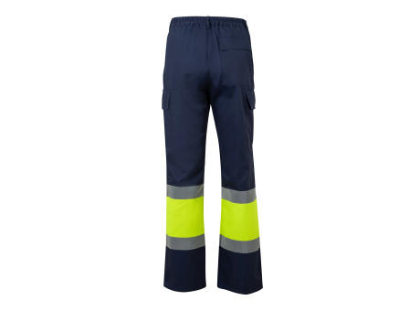 VL ARTEMIS. Zweifarbige Hose aus Twill (190g/m²), Baumwolle (20%) und Polyester (80%) Werbeartikel