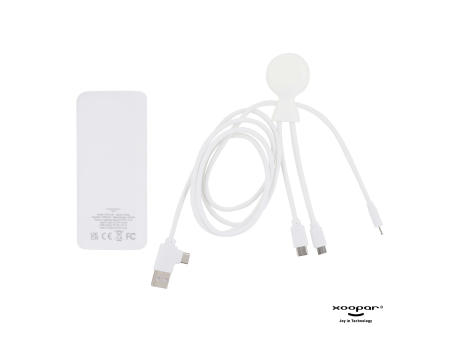 3199 | Xoopar Mr. Bio Powerbank and Cable pack 7000mAh bedrucken