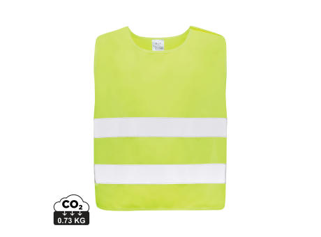 Product image Sicherheitsweste aus GRS recyceltem PET 7-12 Jahre Werbeartikel