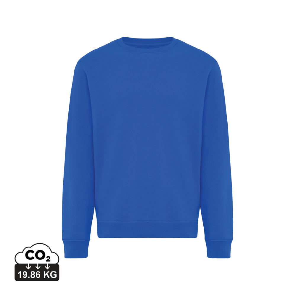 IQONIQ Torla Rundhals-Pullover aus recycelter Baumwolle Werbeartikel