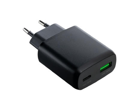 USB Ladegerät GaN 2-Port REEVES-TOMARES Werbeartikel