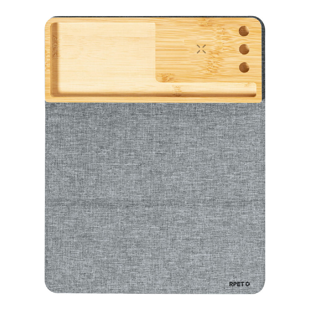 Product image Wireless-Charger mit Mauspad Atrova Werbeartikel