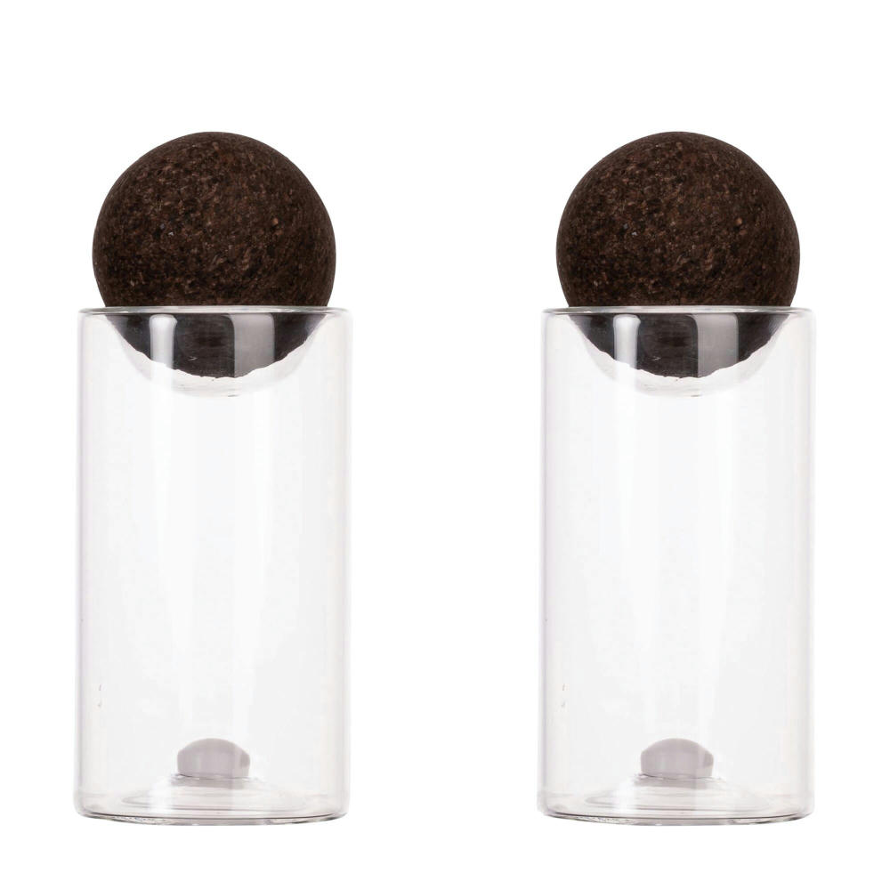 Product image Sagaform Natur Salz-/Pfefferstopfen, 2 Stück Werbeartikel