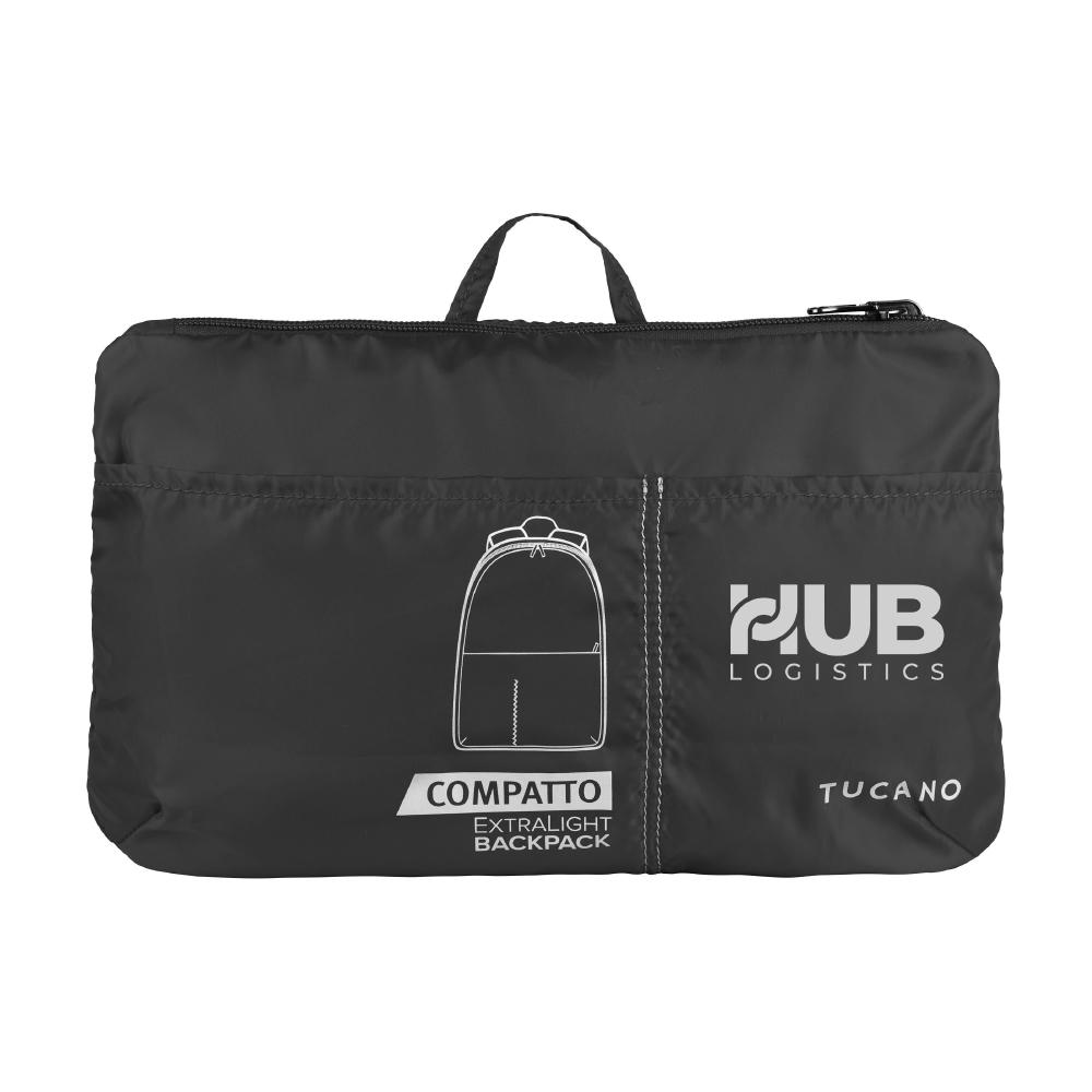 Tucano Compatto Eco Backpack faltbarer Rucksack Werbeartikel