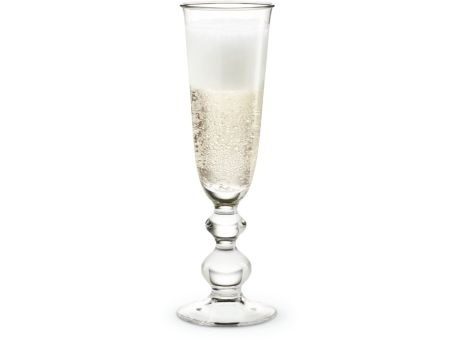 Holmegaard Charlotte Amalie Champagnerglas 27cl bedrucken