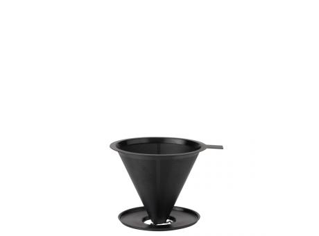 Stelton Nohr slow brew Kaffeefilter black metallic Werbeartikel