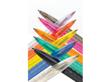 X3 Frosted-Pen aus GRS recyceltem PC bedrucken