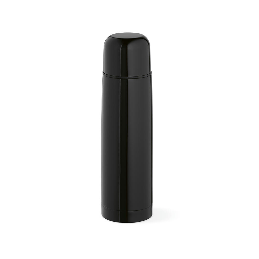 Danube Thermos recy.Edelstahl, 500ml. Mit 1 Becher Werbeartikel