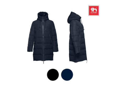 THC BRUSSELS. Gepolsterter Unisex-Parka Werbeartikel