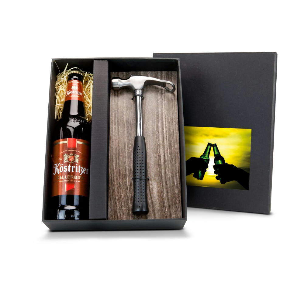 Product image Geschenkset / Präsenteset: Feierabend-Hammer Werbeartikel