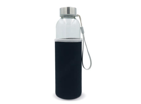 Product image Trinkflasche aus Glas mit Neoprenhülle 500ml bedrucken