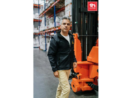 THC ASTANA. Gefütterte Polyesterjacke (Unisex) Werbeartikel