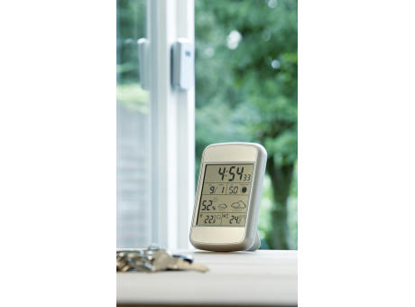 Wetterstation aus Kunststoff Raja Werbeartikel