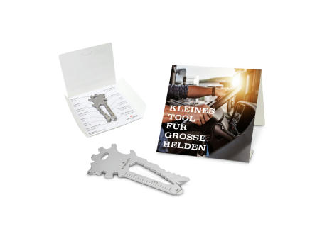 Product image Geschenkartikel: ROMINOX® Key Tool Truck / LKW (22 Funktionen) im Motiv-Mäppchen Große Helden Werbeartikel