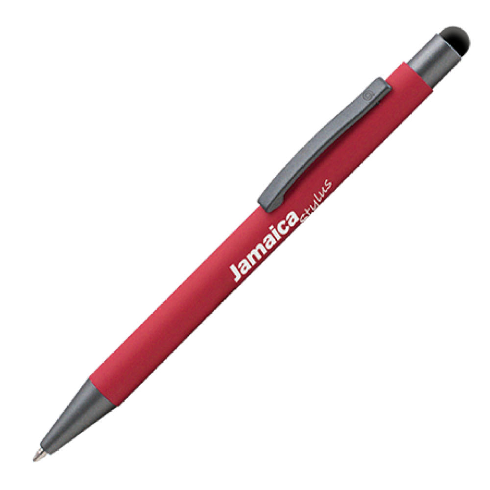 Product image JAMAICA Stylus Metall-Kugelschreiber mit Lasergravur Werbeartikel