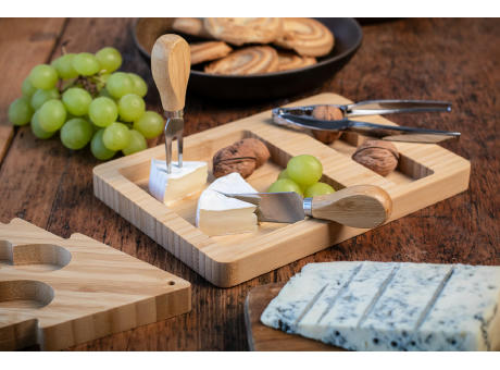 Weihnachtliches Käsemesserset Jarlsberg Werbeartikel