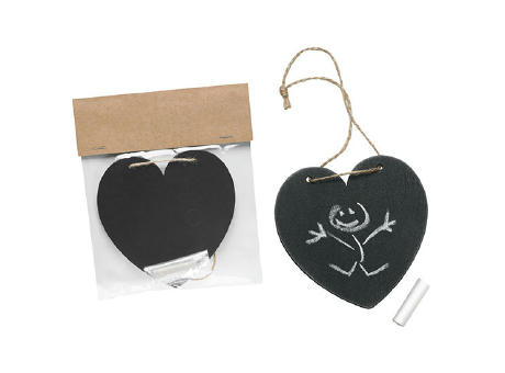 Product image Kreidetafel "Herz" Werbeartikel