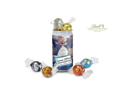 Product image Geschenkartikel / Präsentartikel: Lindt-Geheimnis Home-Office Überraschung, inkl. 6 verschiedenen Lindor Kugeln bedrucken