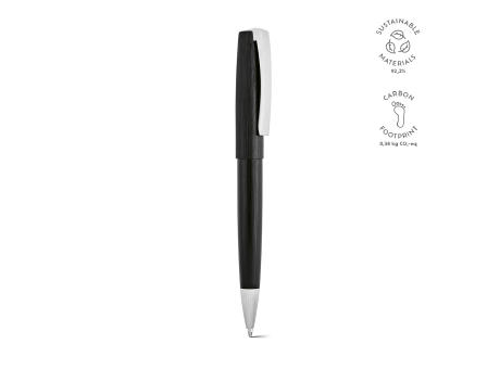 Hemingway Kugelschreiber recy. Aluminium Schwarz Mine bedrucken