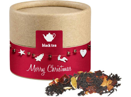 Product image Weihnachts Schwarztee, ca. 25g, Kraftpapierdose Mini Werbeartikel