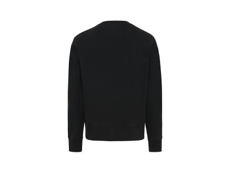 IQONIQ Kruger Relax-Rundhals-Sweater aus recycelt. Baumwolle bedrucken