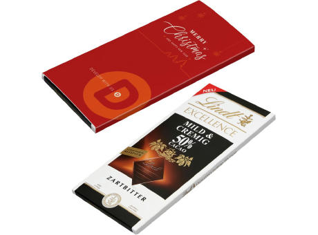 Lindt & Sprüngli EXCELLENCE Zartbitter-Schokoladentafel Werbeartikel