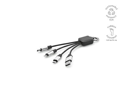 Sagan Ladekabel rPET 4 in 1 bedrucken