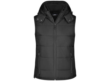 Product image Ladies' Padded Vest - Modische Steppweste mit abnehmbarer Kapuze Werbeartikel