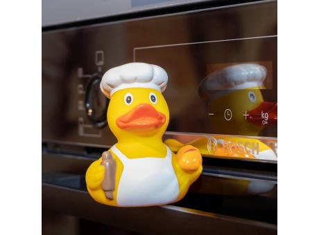 Quietsche-Ente Bäcker Werbeartikel