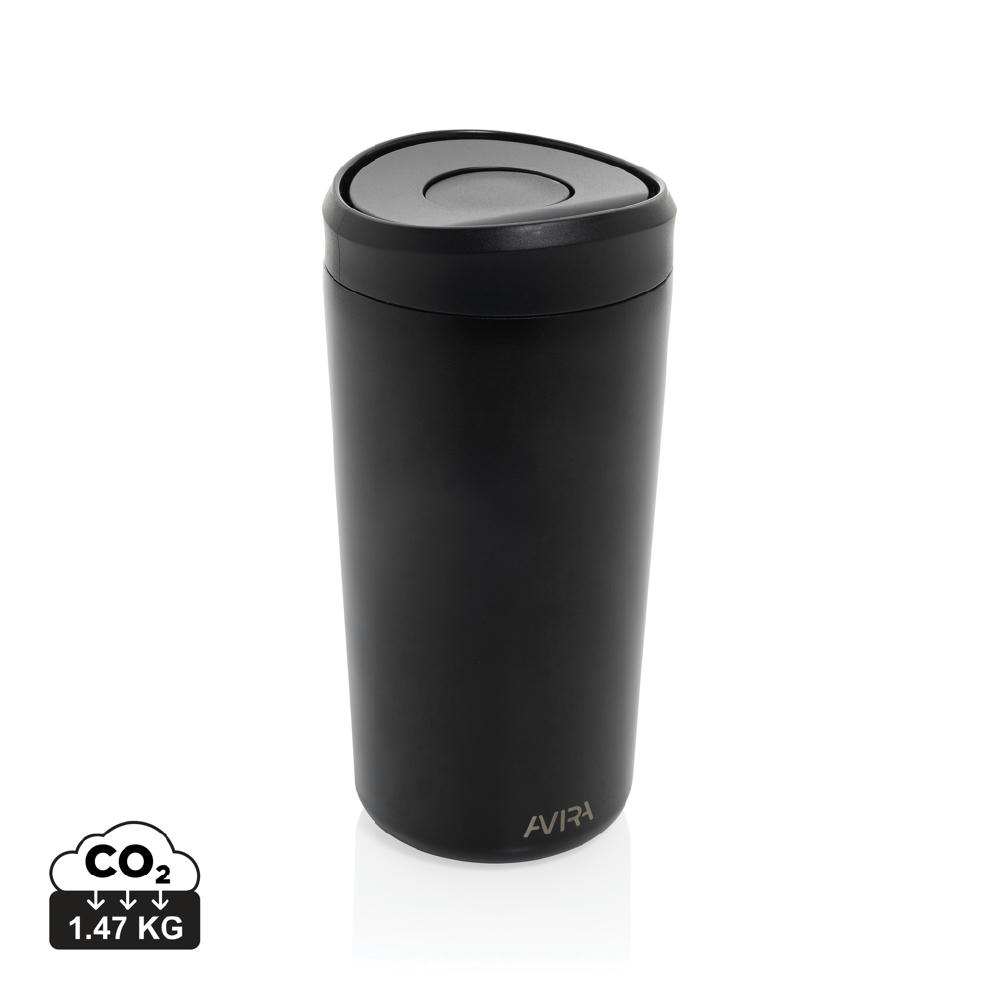 Product image Avira Alix Klickbecher aus RCS rec. Stahl 400ml Werbeartikel