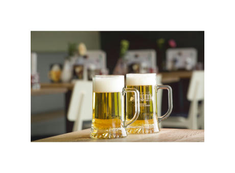 Bierkrug Extragroß 500 ml Werbeartikel