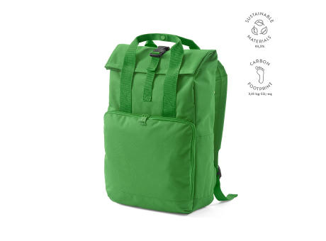 Product image Warsaw 20L Rucksack aus rPET.Roll-Top- und Schnallenverschluss bedrucken