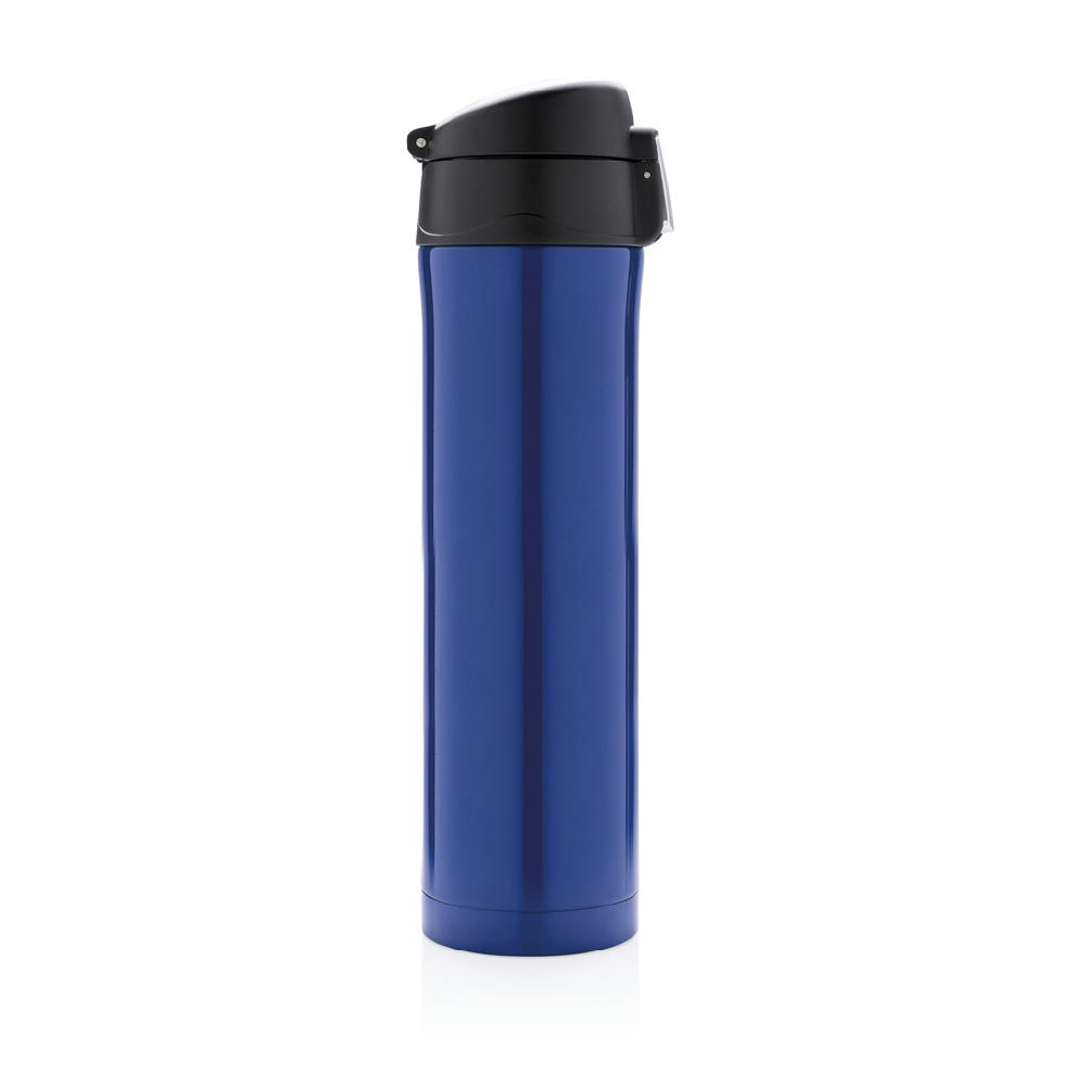 Easy Lock Vakuum-Flasche aus RCS recyceltem Stahl Werbeartikel