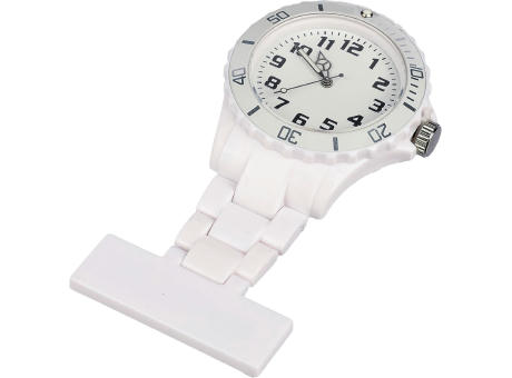 Krankenschwester-Uhr aus Kunststoff Simone Werbeartikel